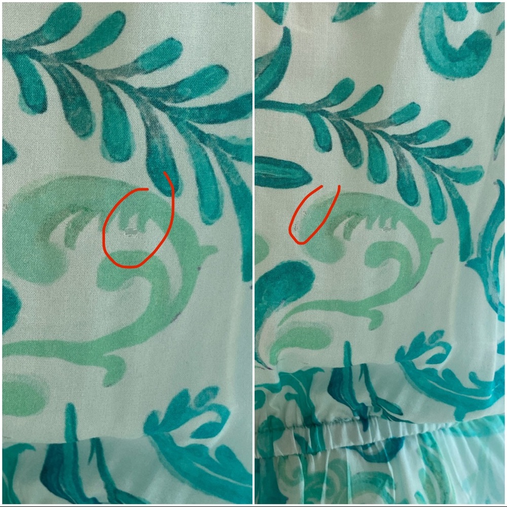Saha Swimwear: Printed Romper: Sz: S - Picture 4 of 7